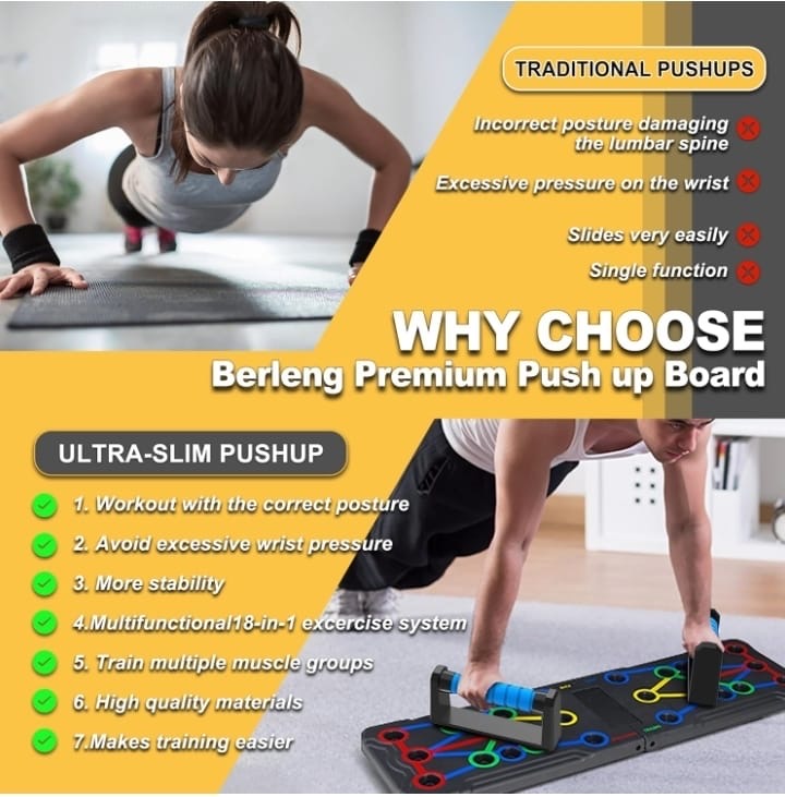 Pushup Board 14 in 1